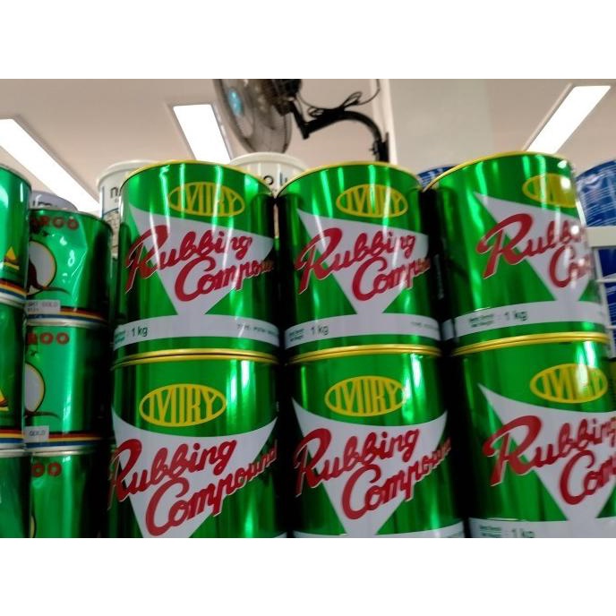 Kumpon Merah IVORY 1 Kg Rubbing Compound Motor/Mobil 1000 Gram RED