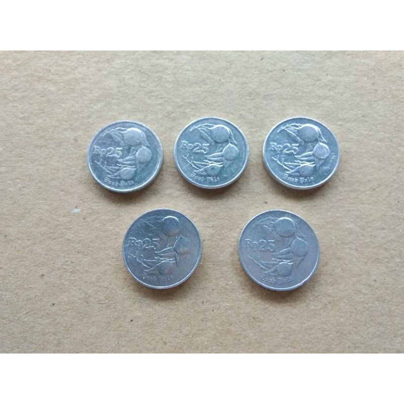 Set Koin 25 Rupiah.