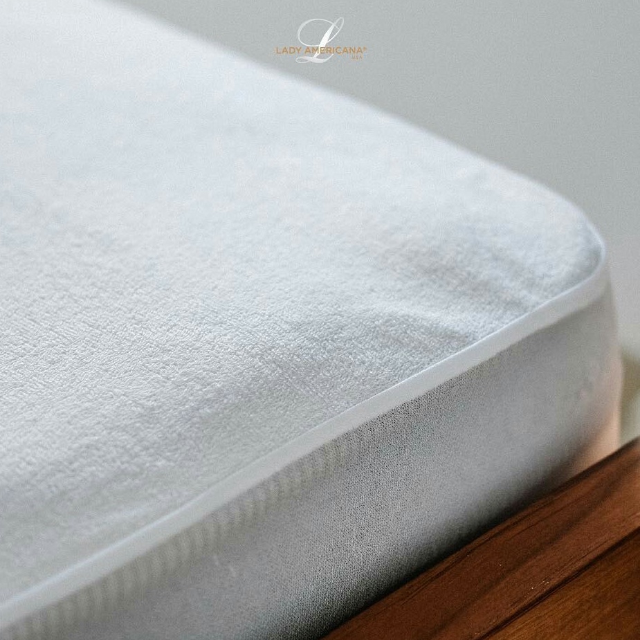 Segera Dapatkan!! Mattress Protector Waterproof Lady Americana / Pelindung Matras Lady Americana - L
