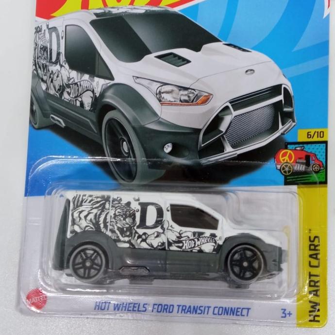 HotWheels Hot Wheels Ford Transit Connect Diecast HW Art Cars Original