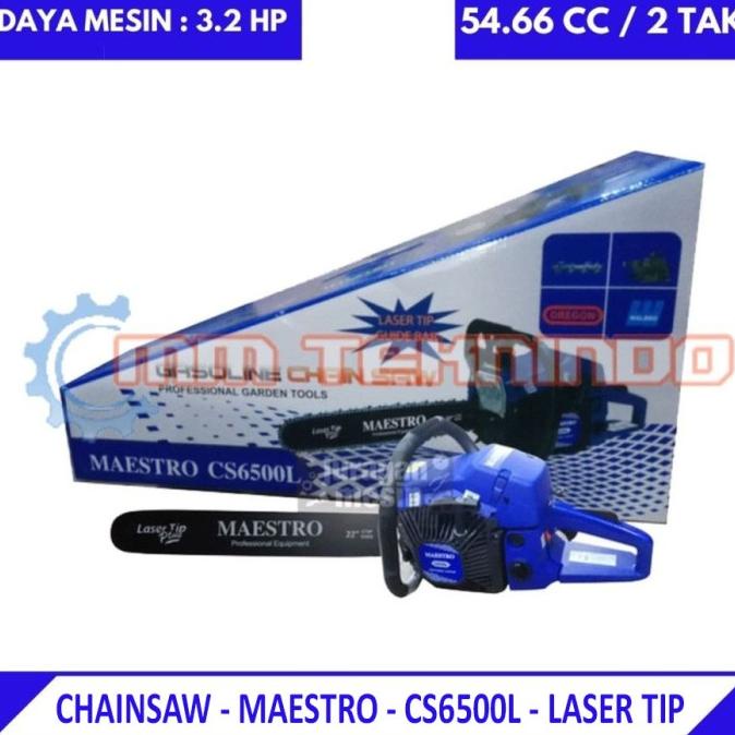 MAESTRO - CS6500G - CHAINSAW - GERGAJI MESIN
