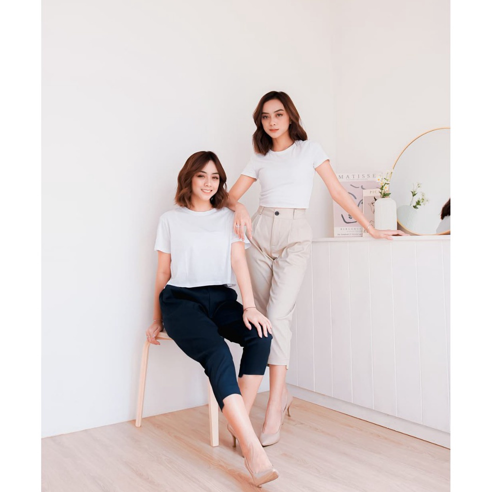 SIAP KIRIM. Casual Pants Katun Wanita CottonBells ( KG - C 1297 )