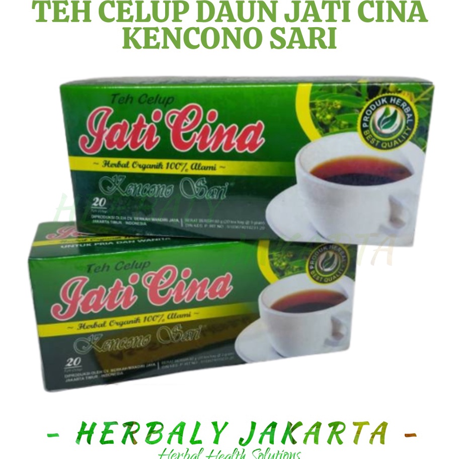 

♠ VII 6649 Teh celup daun jati cina kencono sari Free Ongkir/ ♟