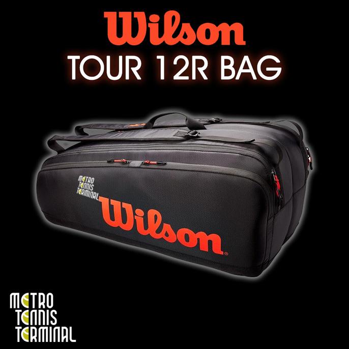 Wilson Tour 12R Bag / Tas Tenis Wilson Tour 12 R ( Tas Raket Tenis )