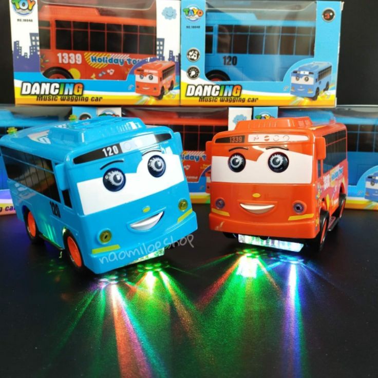 Terkini MAINAN TRUK OLENG MAINAN TAYO OLENG DANCING ROBOT MOBIL BUS TAYO ADA LAMPU DAN MUSIK ✤