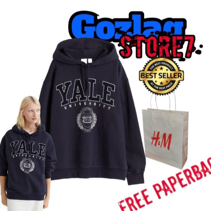 グ III 2861 Hoodie Yale University h&m Hoodie h&m Stok terbaru  ♝