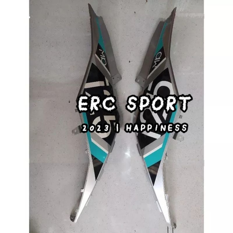 COVER BODI MIO M3 MIO Z 125 SILVER BODI BELAKANG YAMAHA MIO M3 MIO Z 125 PLUS STICKER KUALITAS SEPER