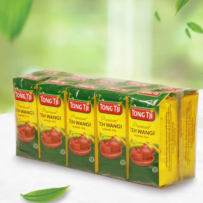 

♧ C 7963 Tong Tji Premium Jasmine Tea ( Teh Seduh ) Per slop ( 10pack isi 50gram ) 【F⚡ASH SALE✅】 ㅶ