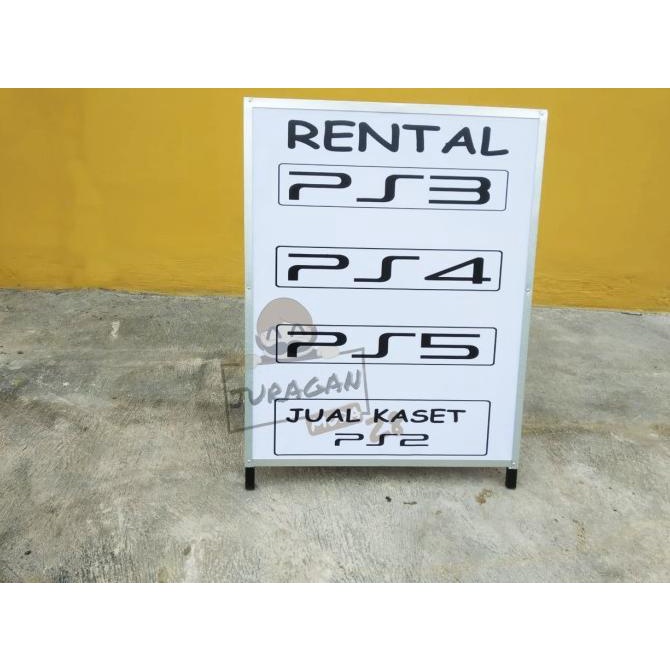 Standing Banner Besi Hollow