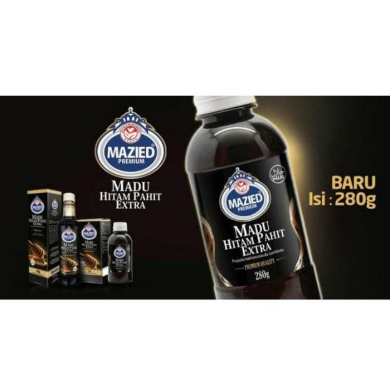 

MADU HITAM PAHIT MAZIED 280gr