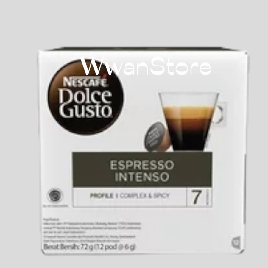 

Nescafe Dolce Gusto Espresso Intenso 12's 72gr