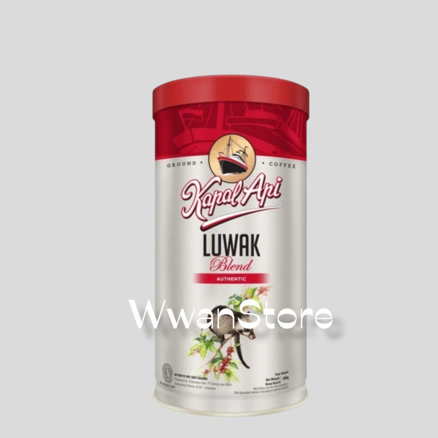 

Kapal Api Luwak Blend 200gr