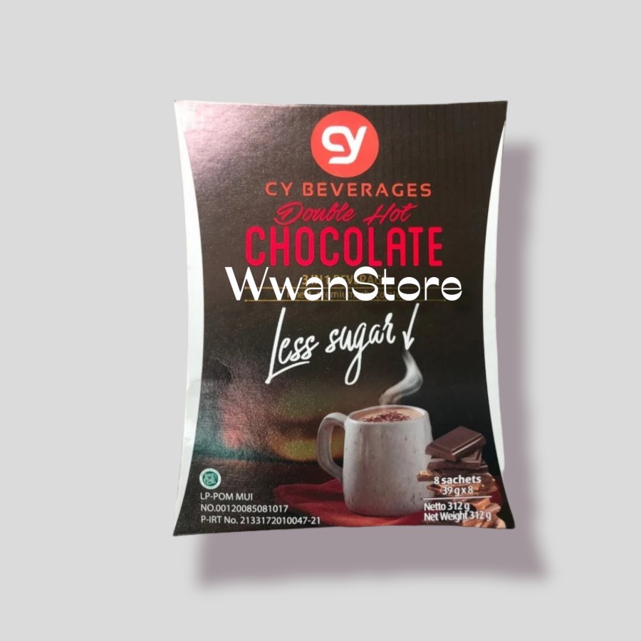 

Cy Double Hot Chocolate Less Sugar 312gr