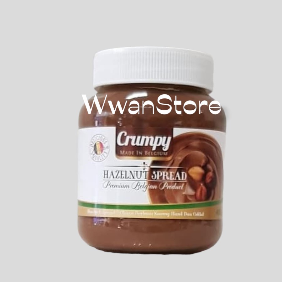 

Crumpy Hazelnut Spread Selai 400gr