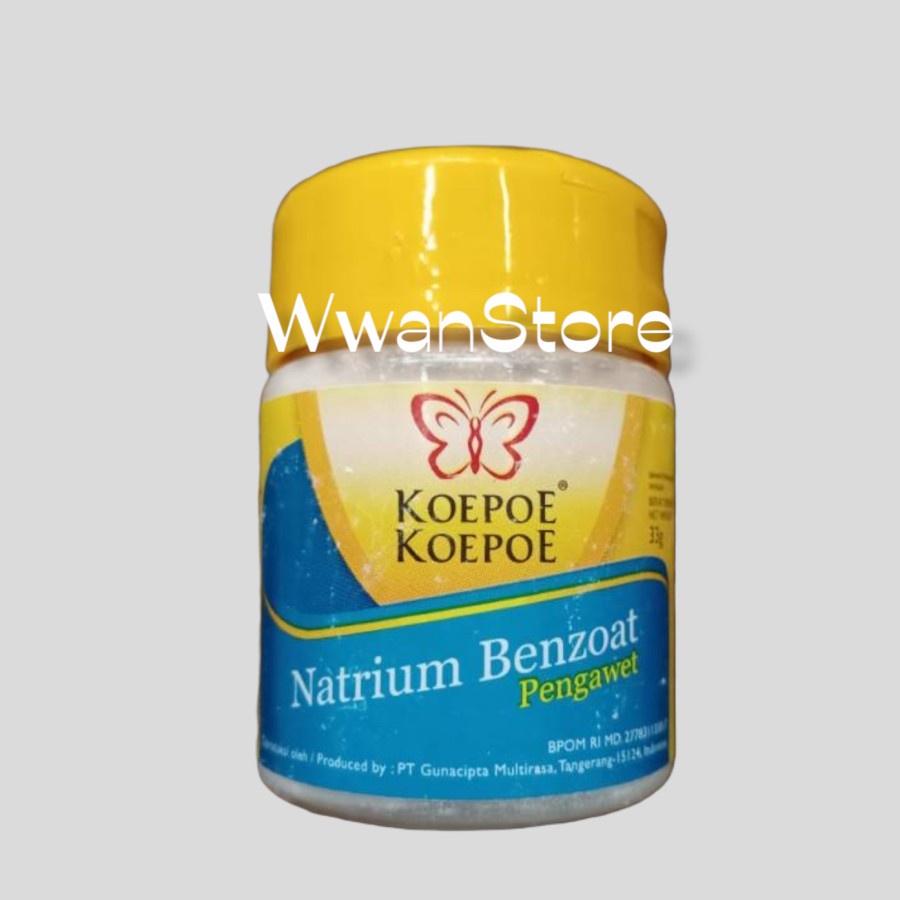 

Koepoe Koepoe Natrium Benzoete 33gr