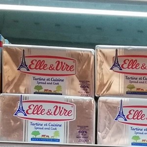 

Elle and Vire Butter unsalted 60% 200gr