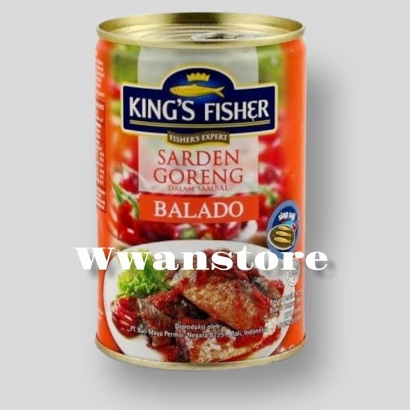 

King Fisher Fried Sarden Balado 425GR