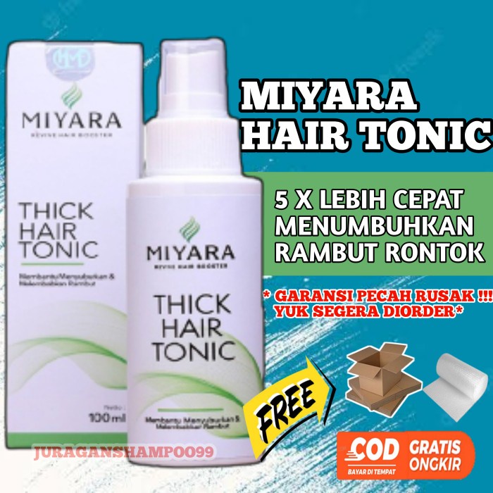 Miyara Thick Hair Tonic Penumbuh Rambut Perawatan Rambut Rontok