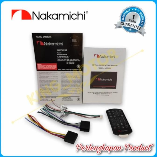 Nakamichi Deckless Na3101I/Na-3101I/3101 Mirrorlink Full Glass Panel