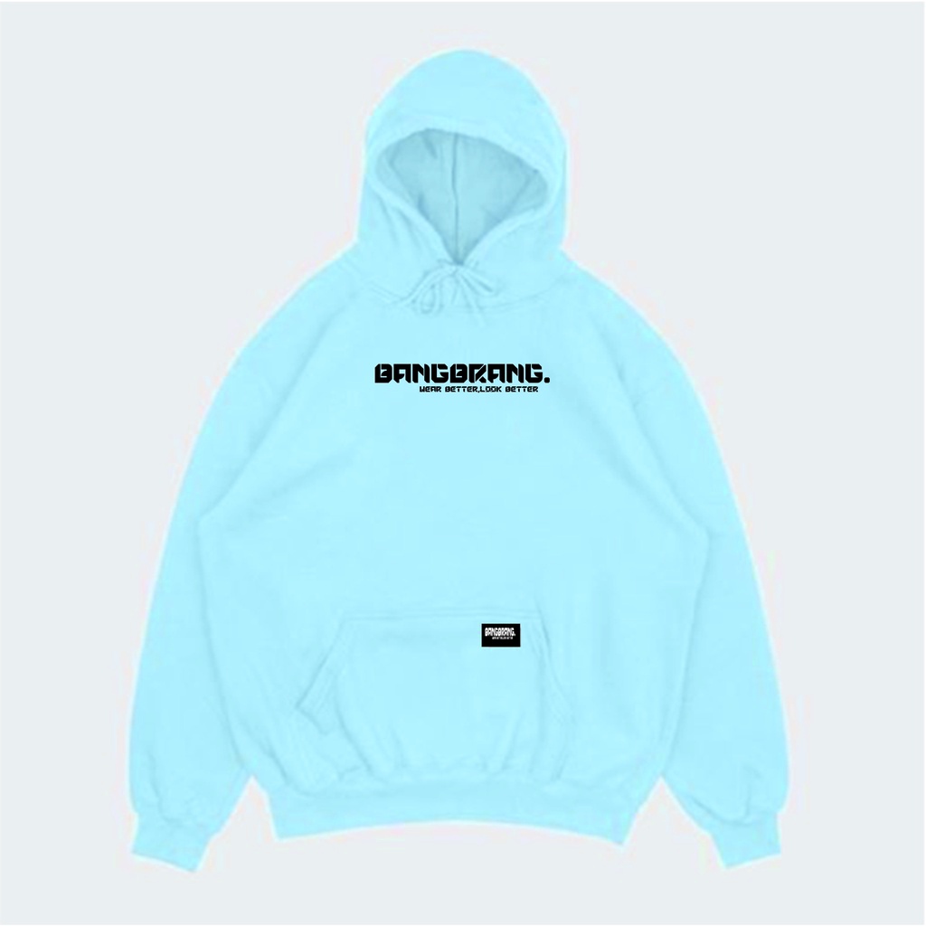 BANGBRANG Hoodie Motif BANGBRANG Simple Premium UNISEX Pria Wanita