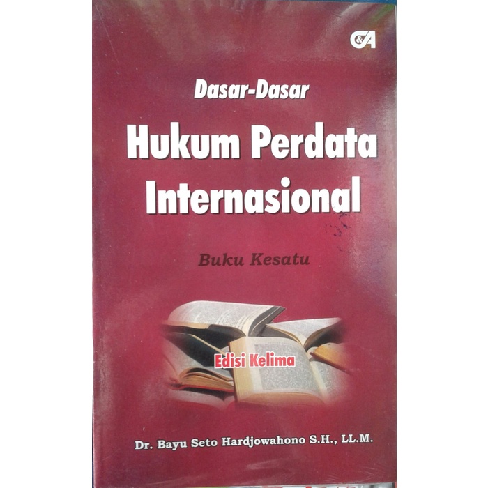 

Buku Dasar-Dadar Hukum Perdata Internasional Bayu Seto