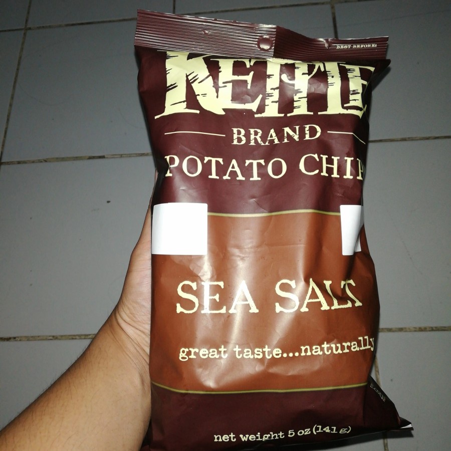 

Kettle Potato Chips Sea Salt 142.gr Imp