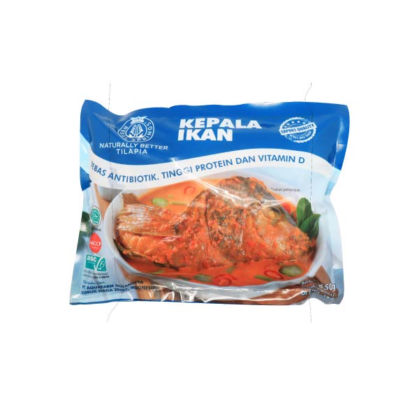 

IKAN KEPALA IKAN TILAPIA 650 GR