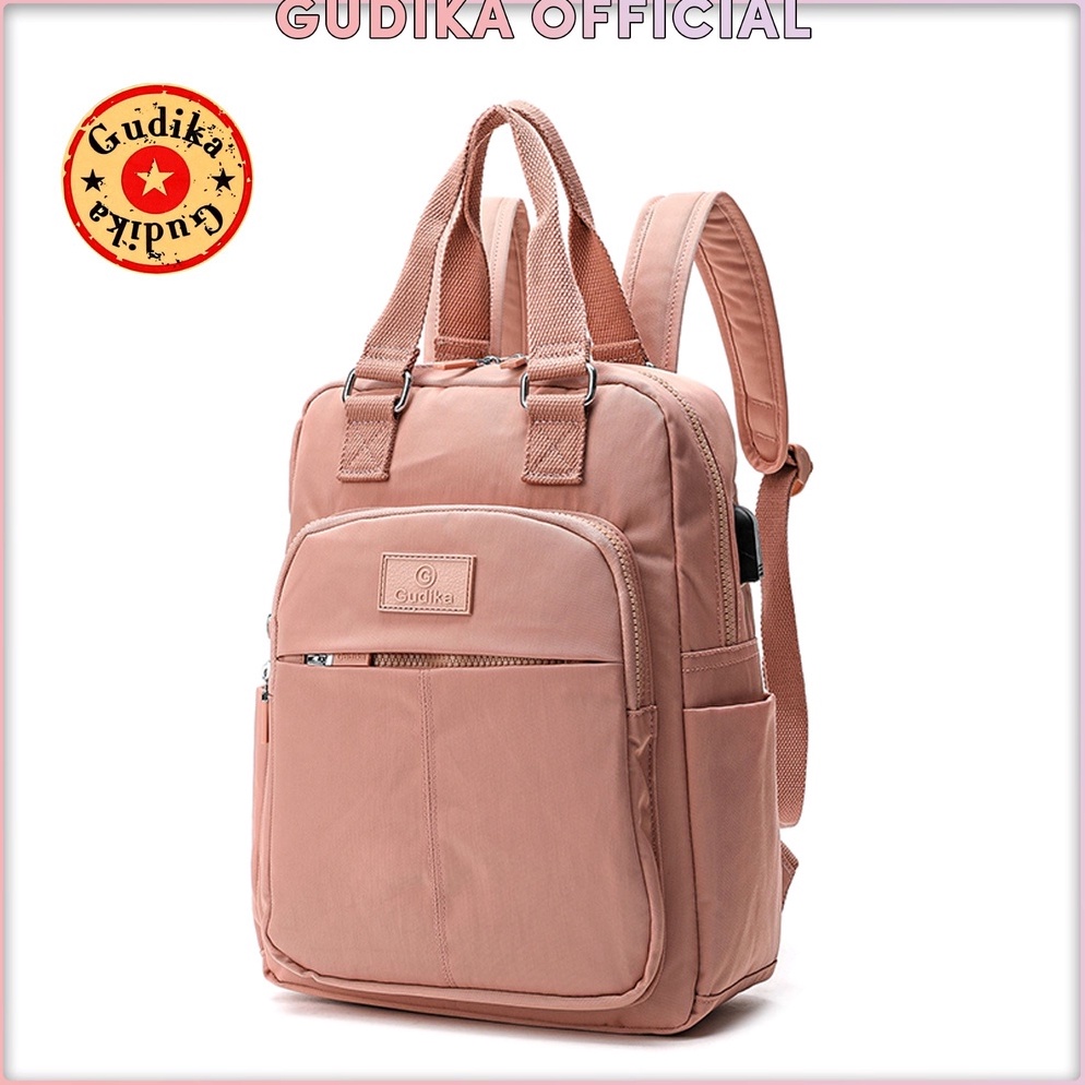 MURAH. GUDIKA 5206 | Backpack Waterproof Wanita Tas Ransel Laptop Anti Air Import Original | Ransel 
