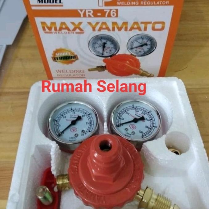 Regulator Gas Lpg 50 Kg High Pressure Yamato / Regulator Gas Las Bagus