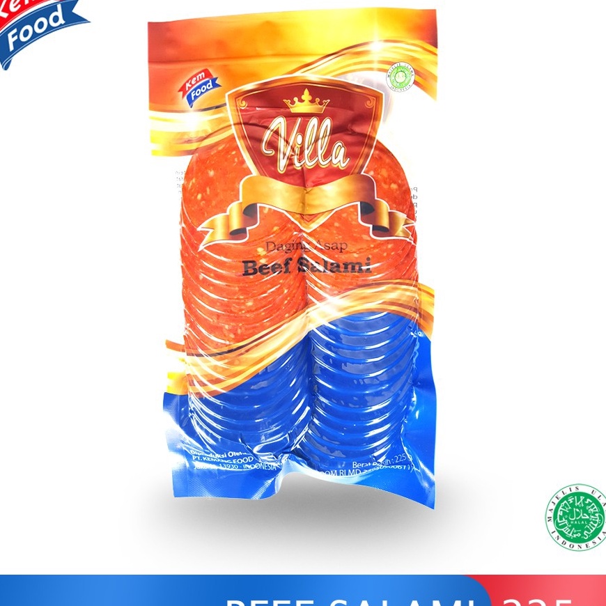 

12.12 Promo Brand Villa Beef Salami 225 gr murah
