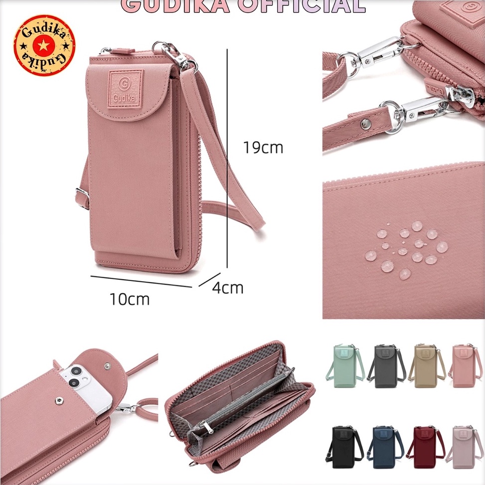 PALING DICARI. PROMO Tas Dompet HPO Bisa Selempang Wanita GUDIKA 5229  dompet multifungsi wanita imp