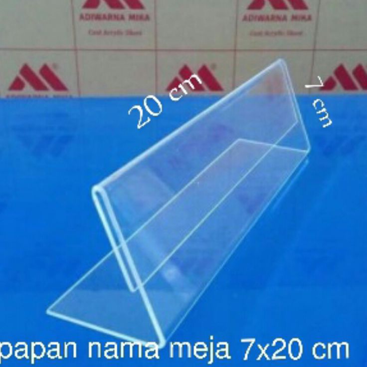 

XBVM7566 5.5 COD papan nama meja 7x20 cm