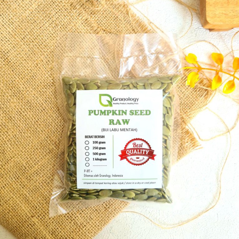 

Ready stock.. Biji Labu Mentah / Raw Pumpkin Seed - 250 gram 58
