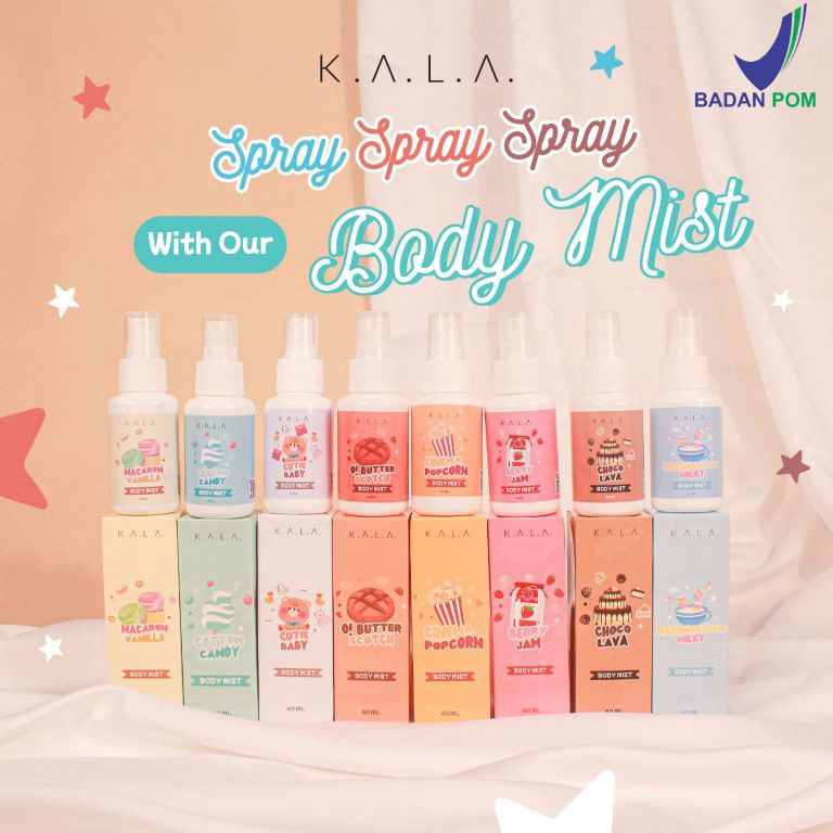 Trx I3u8T BPOM BODY MIST KALA 60 ML BODYMIST