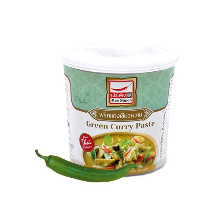 

Mae Supen Green Cury Paste 400gr