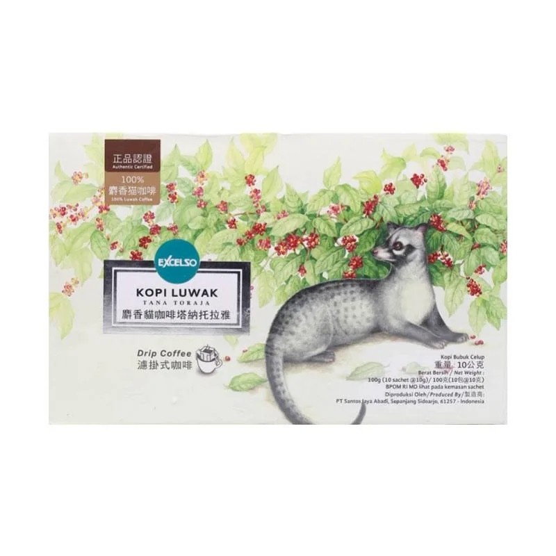 

Kopi Excelso Luwak Gift Box 10x 10gr