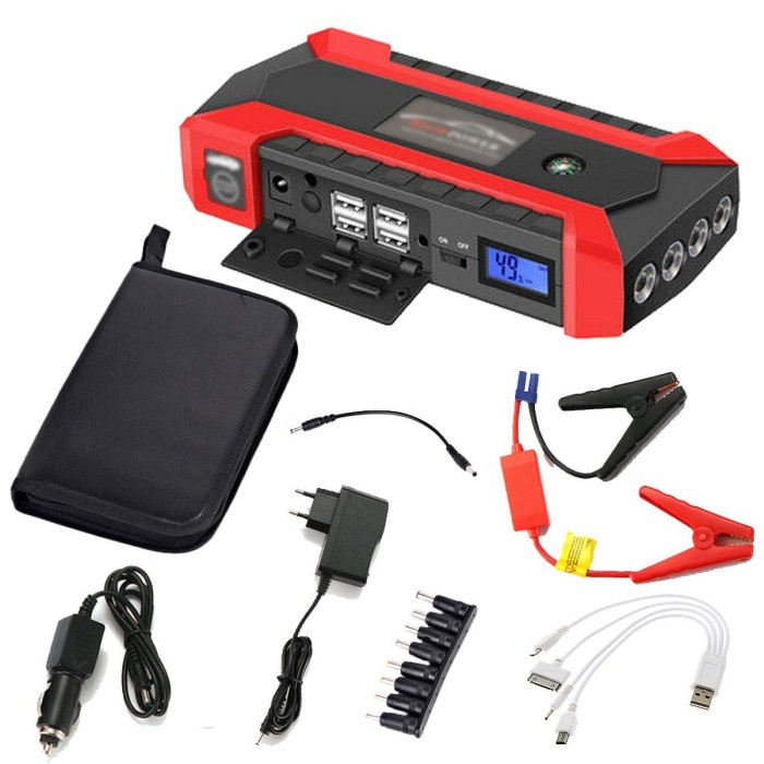JUMPER STARTER JUMPER AKI MOBIL POWERBANK ACCU JUMP STARTER MOBIL
