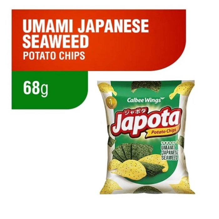 

Japota 60 gr JAPANESE SEAWEED