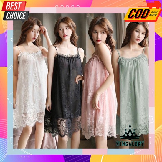 Baju Tidur Sexy Lingeri Sexy Bahan Lace Transparan Baju Sexy G String G String Baju Lingerie Bestsel