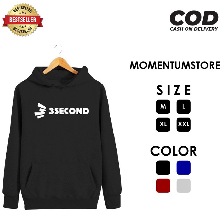 BestSeller Hoodie Jumper 3Second / Sweater Hoodie Pria / Sweater 3Second / Hoodie 3Second / Sweater 