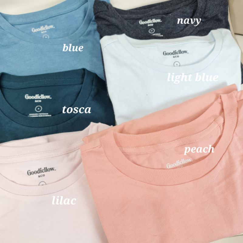 Unisex Tee Shirt - Jcrew - Good Fellow - Kaos Basic Kaos Adem - 2982