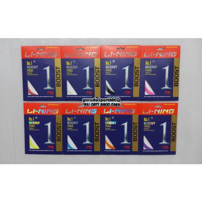 Senar Badminton Lining No 1 Li Ning Boost No1 Lining Boost No.1