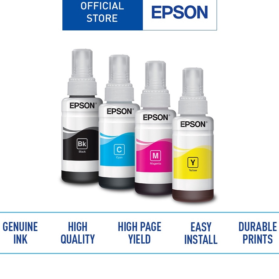 ➢❈ Tinta Epson T6642 - Cyan (C13T664200) Terkini