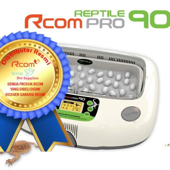 inkubator reptile rcom pro 90 mesin tetas reptil