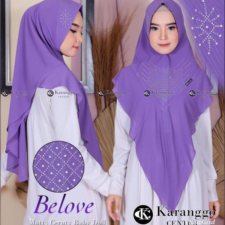 bwc77 khimar andine karanggo hijab seruty/original karanggo center Hot Sale