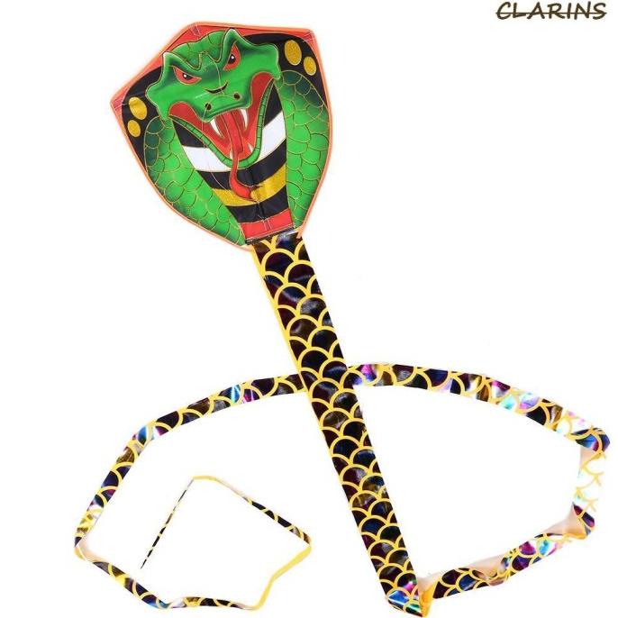 *#*#*#] Layang-layang Hias Ular Kobra 7 meter kepala 45 x 60 cm layangan Cobra