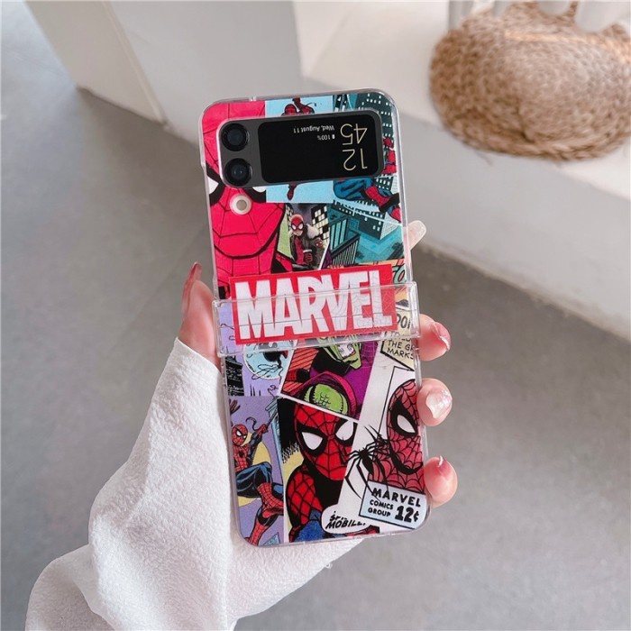 MARVEL CASE SAMSUNG GALAXY Z FLIP 3 Z FLIP3 5G CASING BUMPER