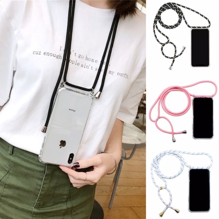 SLING CASE + ANTI CRACK XIAOMI REDMI 4A 4X 5 6 8 9 NOTE 6 7 8 9 PRO