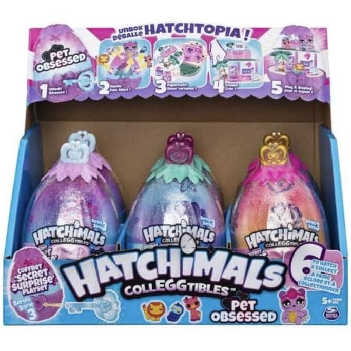 ~@~@~@~@] HATCHIMALS COLLEGGTIBLES SECRET SURPRISE PET OBSESSED HATCHTOPIA