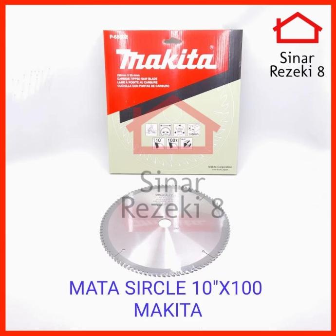 Buruan beli] MAKITA Mata Pisau Potong Aluminium 10 " X 100 T Saw Blade P 68018
